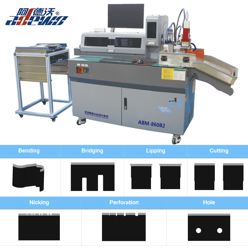 Ambalare blister Bohlerstrip Steel Rule Mașină de îndoit automat